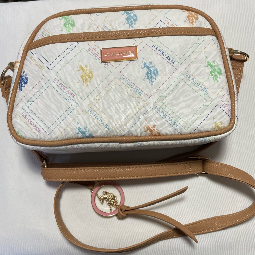 NWOT U.S. POLO ASSN.  Shoulder Bag   Multi Color